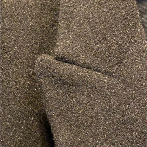 diSilver Cashmere Blend Extra Long Domino Overcoat, New with Tags - Picture 4 of 15